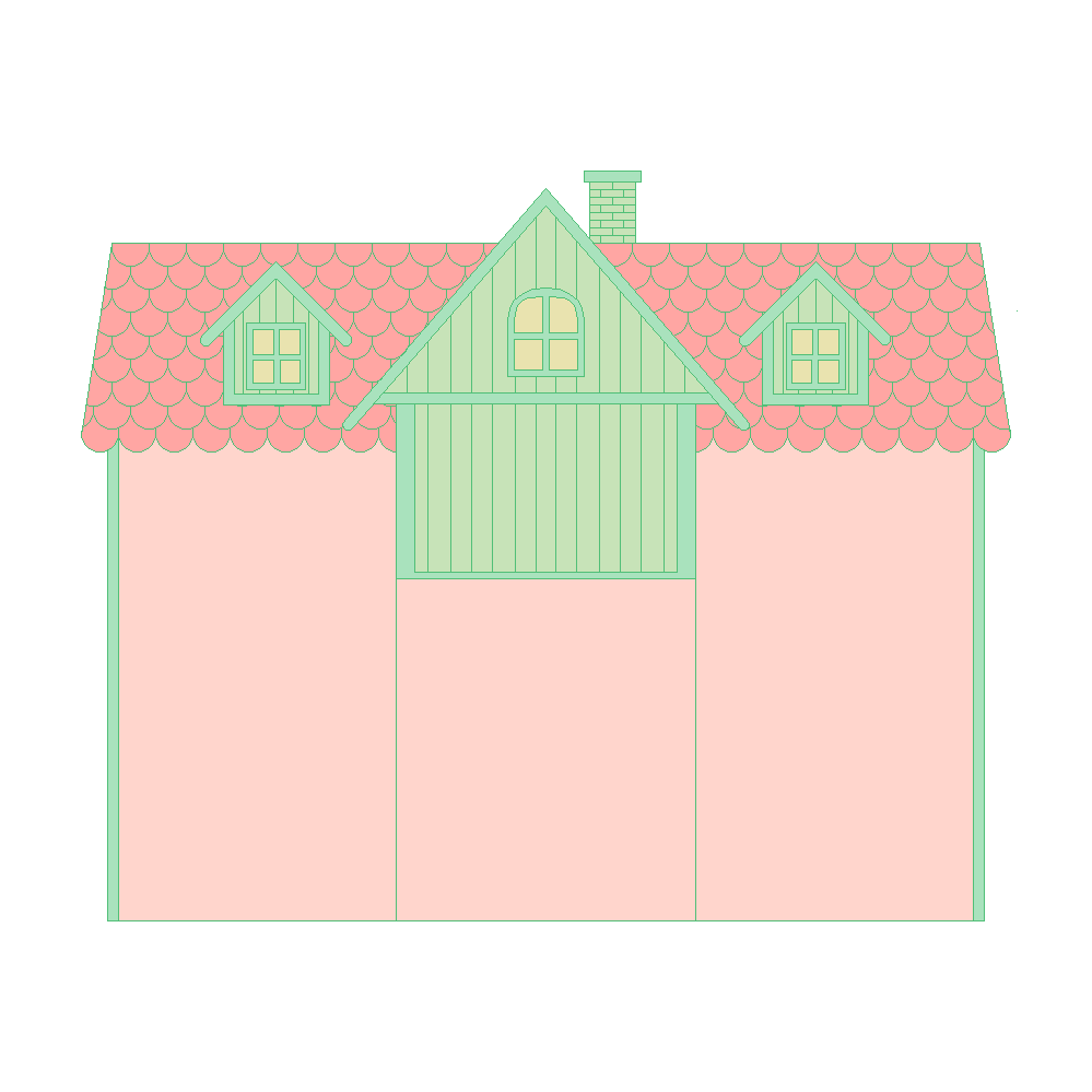Pixel Art House